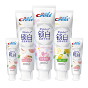 佳洁士（CREST）香氛双色锁白牙膏美白牙膏去黄 清新口气120g*3+20g*2共400g
