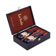 La fiole originale 法国歪脖子红酒隆河干红葡萄酒750ml*2 双支礼盒装原瓶进口