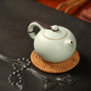 真迹 汝窑 开片天青色 茶具 西施壶