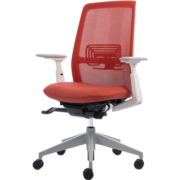 海沃氏（HAWORTH） Soji 人体工学座椅电竞椅电脑椅书房家具旋转椅居家办公椅学习椅 红色