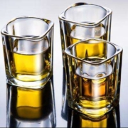 京东百亿补贴：TIANXI 天喜 酒具白酒杯家用 方形杯70ml【6只装】