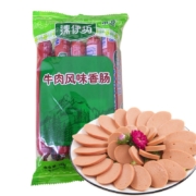plus会员：双汇 清伊坊  火腿肠 牛肉风味香肠 500g/袋