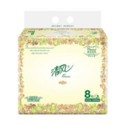 Breeze 清风 欧院纸巾抽纸24包100抽原木纯品面巾纸卫生纸家用实惠by3