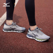 Mizuno 美津浓 女子跑步慢跑鞋 脚感柔软 减震回弹 WAVE SKY 6 38码
