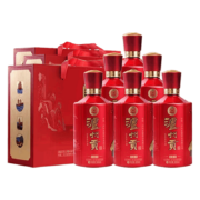 泸州老窖 合家欢礼盒 52度  500mL 6瓶
