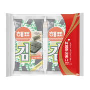 plus会员：海牌菁品 韩国进口 经典原味海苔 2g*8包