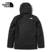北面（The North Face）单层冲锋衣男户外防风外套透气防水夹克单层秋冬【可挂内胆】 JK3/黑色 L/175