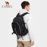 CAMEL 骆驼 户外男女运动防水休闲旅行徒步爬山双肩背包旅游包书包登山包