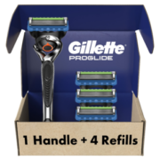 Gillette 吉列 ProGlide 剃须刀+4个替换刀头 到手约188.47元