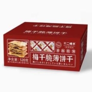 不二情书 梅干菜扣肉味饼干 520g
