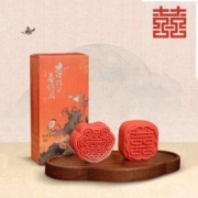 需首购、PLUS会员: 知味观糕点心 锦绣喜饼礼盒 100g