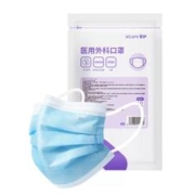 AICARE 掌护 一次性医用外科口罩 100只