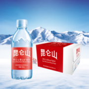 PLUS会员！昆仑山 饮用天然弱碱性矿泉水 350ml*24瓶
