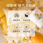 梦洁家纺 纯棉床上四件套全棉床单被套被罩双人床上用品 兰亭浅雨 1.5m床（被套200*230cm）