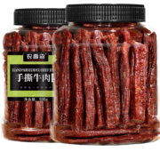 京东百亿补贴：农香森手撕牛肉干内蒙古特产真空熟食 香辣味500g（真牛肉）