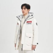 再降价：BOSIDENG 波司登 极寒系列 男女同款连帽羽绒服 多色 B20142310S