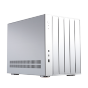 abee AS Enclosure W1 银 全铝机箱（240水冷/分仓散热/免工具拆机/M-ATX/环型铝垫）