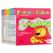 麦芽点读书 棒棒幼儿英语拼读Phonics kids（全12册）自然拼读教材幼儿英语启蒙小达人小考拉点读笔配套图书