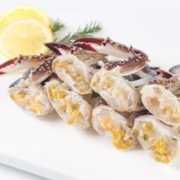 Plus会员:至鲜 吕四冻梭子蟹小蟹块200g约10-14块 （需买3件）