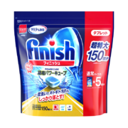 百亿补贴：finish 亮碟 洗碗机专用洗涤剂洗碗粉三合一洗碗块  150颗 2袋