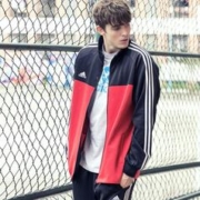 adidas 阿迪达斯 男装秋冬新年运动外套时尚户外夹克休闲上衣武搏外套