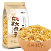 PLUS会员：天地粮人精品 大碴子1kg（大粒 玉米碴  粗粮杂粮 ）*3件