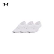 安德玛 UNDERARMOUR）Breathe Lite女子训练运动袜子-3双装1370075 白色100 L