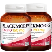 【自营】BLACKMORES澳佳宝辅酶Q10 150mg*2 中老年心肌保健品进口