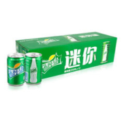 Sprite 雪碧 可口可乐雪碧 Sprite 柠檬味 汽水 200ml*12罐 整箱装