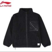 京东百亿补贴、限尺码：LI-NING 李宁 反伍系列 男款羊羔毛绒外套 3424356