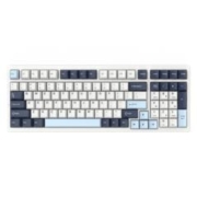 VGN S99 99键 2.4G蓝牙 多模无线机械键盘 远山蓝 阿尼亚轴 RGB