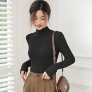 DEBRAND 女弹力针织衫毛衣