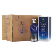 洋河 蓝色经典 天之蓝 浓香型白酒 52度 520ml*6瓶