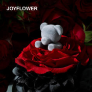 JoyFlower 永生花玫瑰花干花束小熊生日rose情人节礼物only送女友
