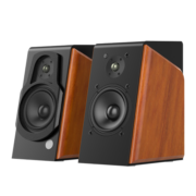 奋达F&D 蓝牙音箱2.0HIFI高低音遥控低音炮高保真大功率家用桌面有源音箱 R60BTPro
