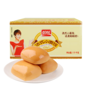 盼盼 法式小面包 早餐零食儿童点心代餐早餐软面包奶香味 1500g/箱