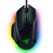 雷蛇(Razer)巴塞利斯蛇V3有线鼠标 人体工学 电竞游戏 右手通用RGB幻彩灯效 吃鸡/LOL/CS GO 黑色