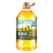 Plus会员:香满园黄金珍鲜 非转基因 玉米油5L