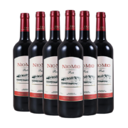 纽慕（NIOMIO）法国原瓶进口 瑞蒂干红葡萄酒 750ml*6 整箱礼盒装