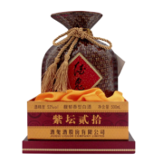 酒鬼 紫坛 馥郁香型高度白酒 52度 500ml 单瓶装  年货送礼
