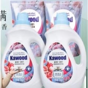 有券的上：ACCEN 澳雪 香氛洗衣液 10斤 （2kg*2瓶+500g*2袋）