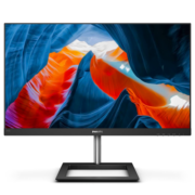 飞利浦 23.8英寸2K IPS75Hz 117%sRGB 低蓝光HDMI/DP 家用娱乐游戏模式 高清办公显示器 拼接显示屏245E1