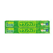 旭包鲜日本原装进口耐高温易撕PVDC家用保鲜膜30cm*20m*2连包微波炉适用