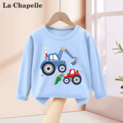 LA CHAPELLE MINI 拉夏贝尔 男童纯棉长袖t恤 TX9920*2件