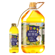 初萃 中粮玉米胚芽油5L+400mL 非转基因 食用油 一级 物理压榨