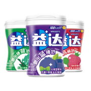 益达无糖口香糖木糖醇约40粒X3瓶
