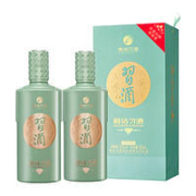 XIJIU 习酒 贵州习酒53度酱香型白酒 醇钻习酒纯酿酿造500ml*2瓶装