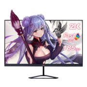 优派（ViewSonic）27英寸2K QHD电竞游戏显示器 原生180Hz GTG 1MS HDR VX2758-2K-PRO-5 FastIPS快速液晶 超频185HZ