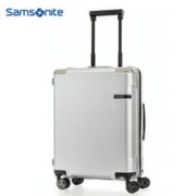 Samsonite 新秀丽 拉杆箱Evoa系列DC0 男女学生旅行箱行李箱 密码登机箱 20英寸拉丝银