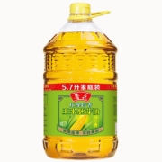 京东百亿补贴:鲁花 压榨特香 玉米胚芽油 5.7L 非转基因